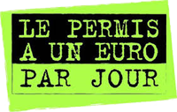 Permis 1 euro par jour